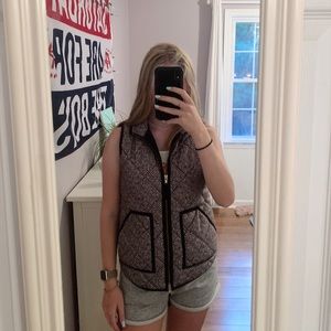 Herringbone J.Crew Vest